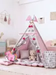 Вигвам Маленькие балеринки Максимальный комплект с ковриком бомбон 110х110х150 см